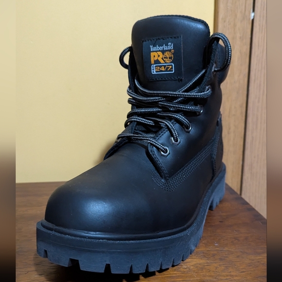 Timberland pro 24/7 work boot Black brand new size 8.5 Mens - Picture 1 of 14